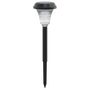 Voir la diapositive 5 : VIDAXL Lampes solaires d'allees et piquets de sol 12 pcs blanc
