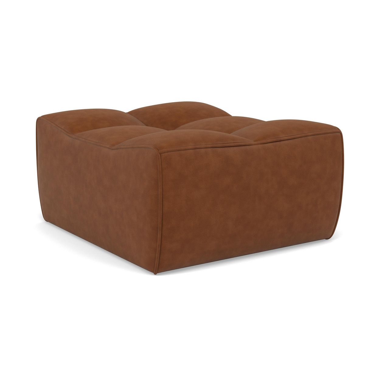 LISA DESIGN Alya - pouf en simili