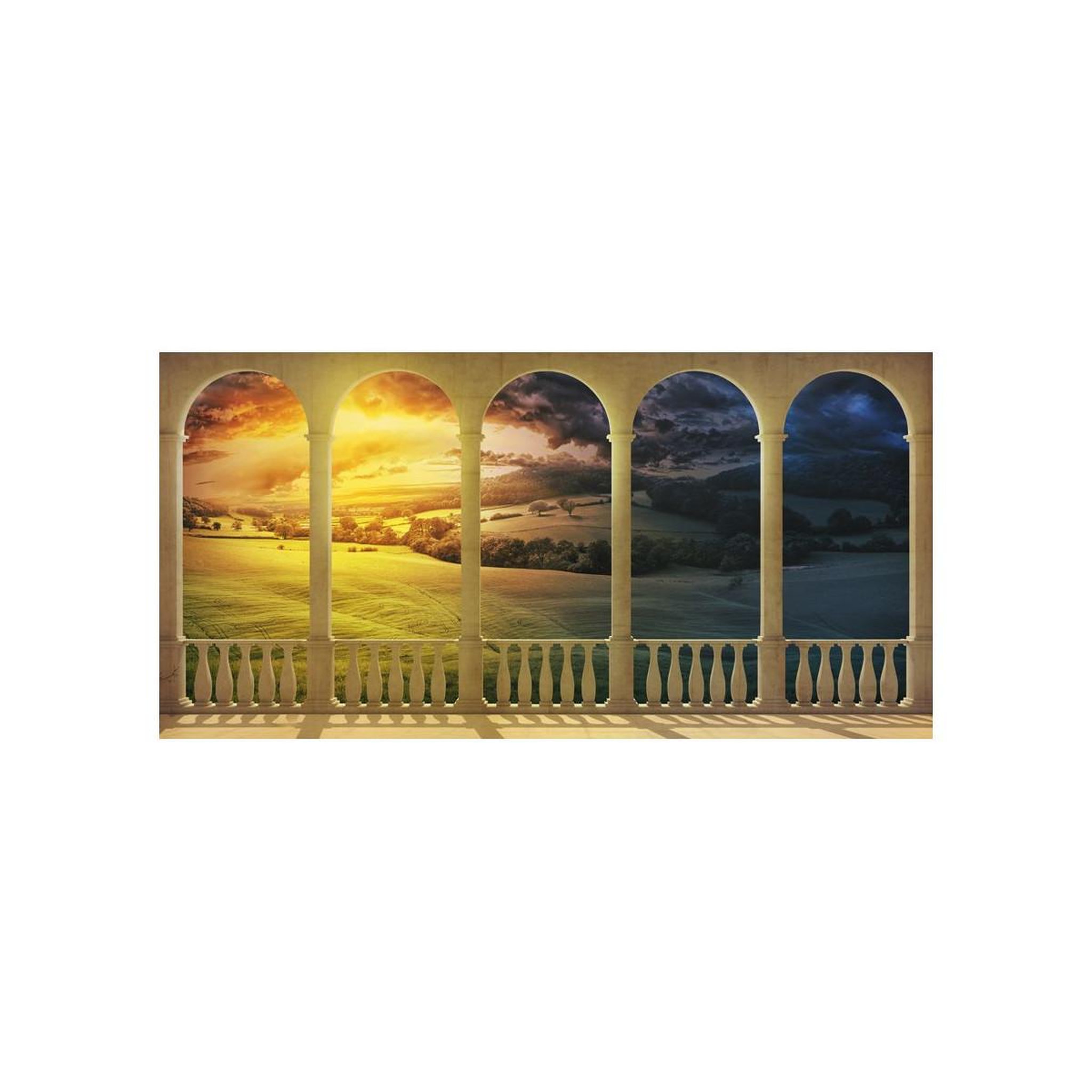 Voir la diapositive 2 : Paris Prix Papier peint xxl  dream about magical fields  270x550cm
