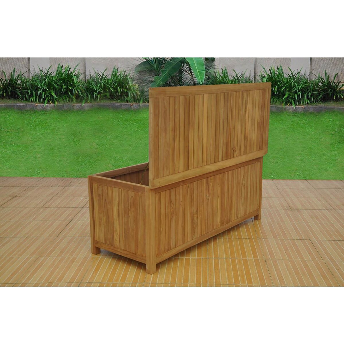 CONCEPT USINE Coffre de rangement teck KOTAK