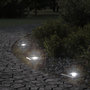 Voir la diapositive 1 : VIDAXL Lampes au sol d'exterieur carree aluminium moule sous pression