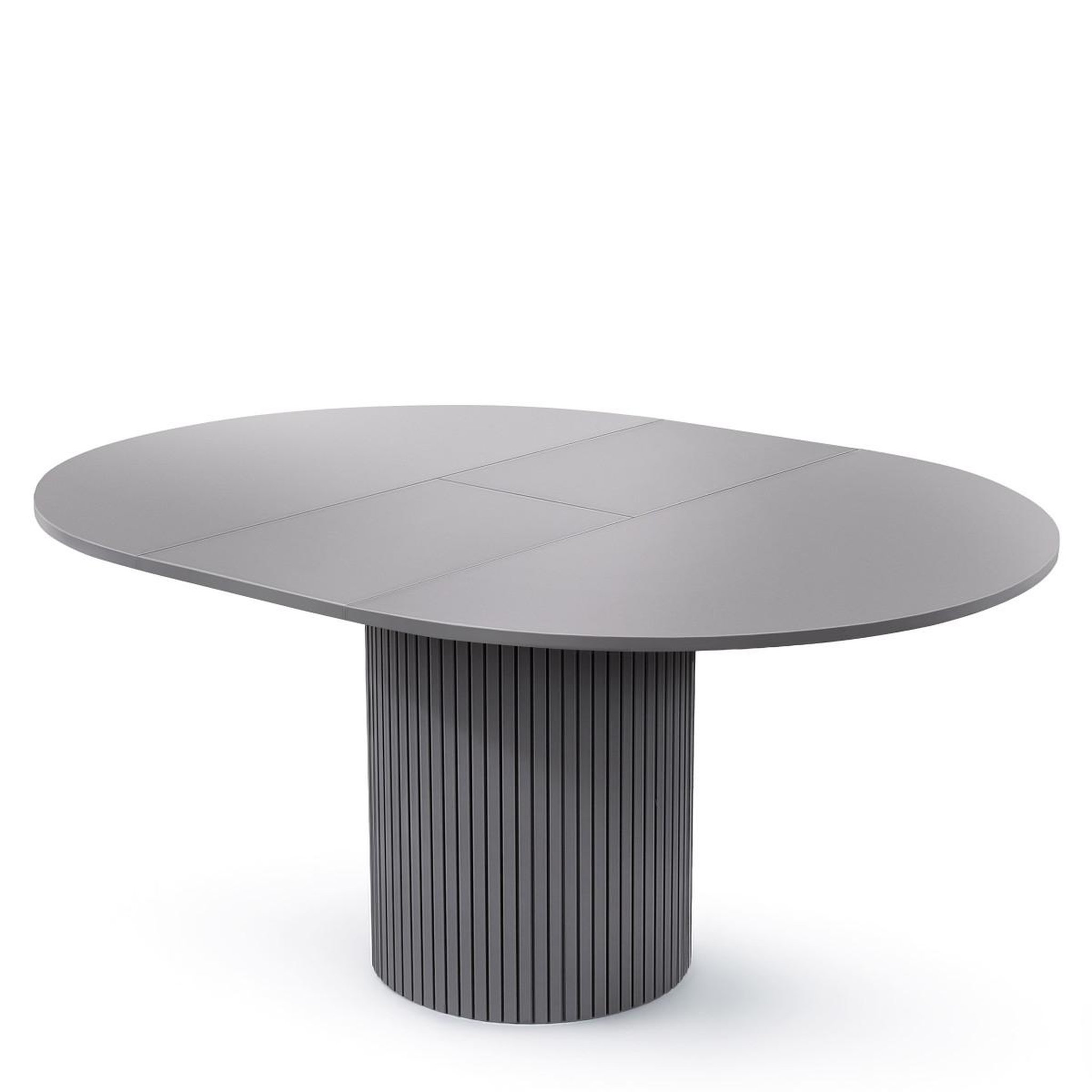 Voir la diapositive 4 : Paris Prix Table à manger extensible  toscana  120-160cm gris