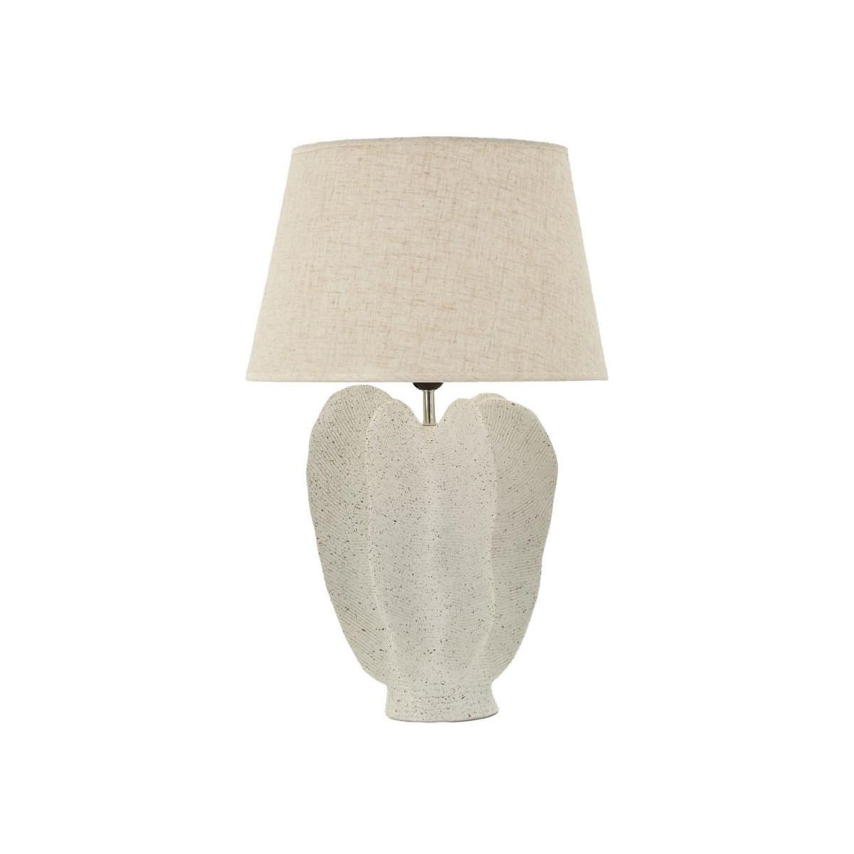 Paris Prix Lampe Design Moucheté  Ester  63cm Ivoire
