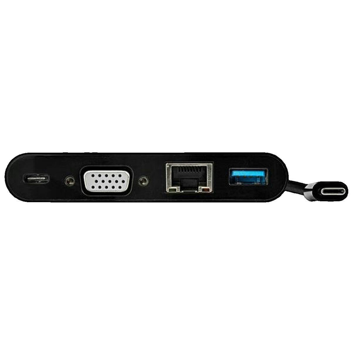 Startech Adaptateur multiport StarTech USB-C avec ports VGA, USB 3.0 et Ethernet Gigabit