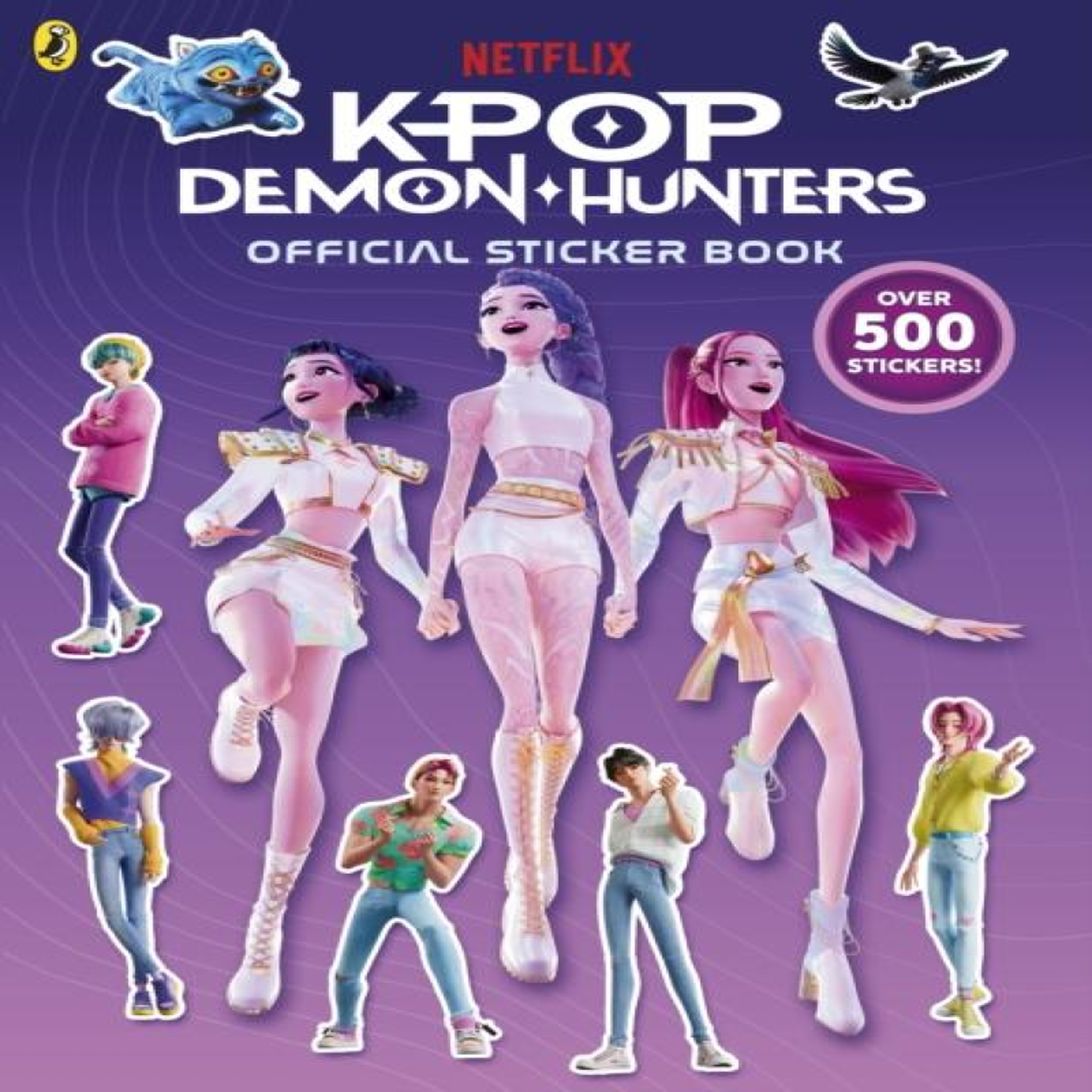 LIVRES KPop Demon Hunters: Official Sticker Book