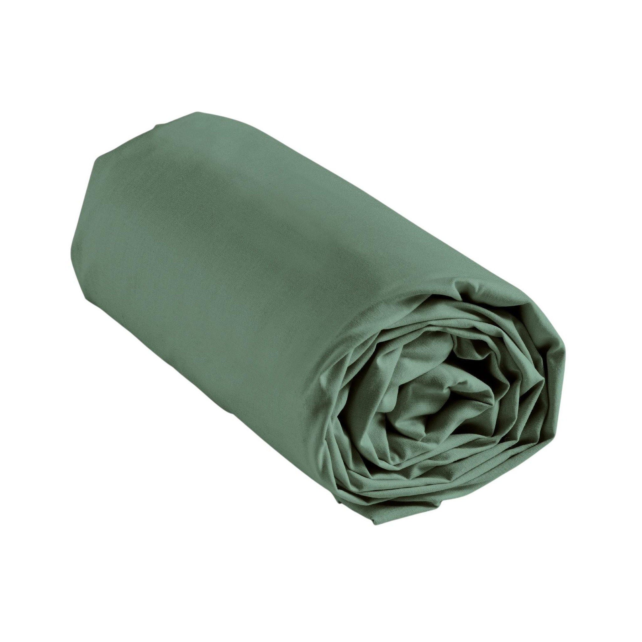 Voir la diapositive 1 : Eden Drap housse en coton line design et moderne