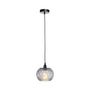 Voir la diapositive 4 : Paris Prix Lampe Suspension en Verre  Corvus  18cm Gris