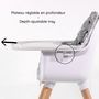 Voir la diapositive 3 : NANIA Chaise Haute évolutive PAULETTE Disney