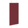 Voir la diapositive 4 : VIDAXL Store plisse rouge bordeaux 55x150 cm largeur du tissu 54,4 cm