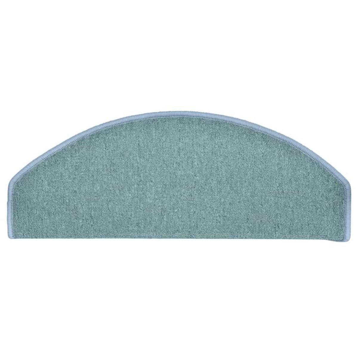 VIDAXL Tapis d'escalier 30 pcs bleu 65x24x4 cm