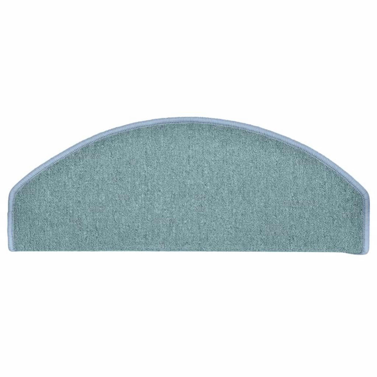 VIDAXL Tapis d'escalier 30 pcs bleu 65x24x4 cm