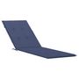 Voir la diapositive 2 : VIDAXL Coussin de chaise de terrasse bleu marine tissu oxford