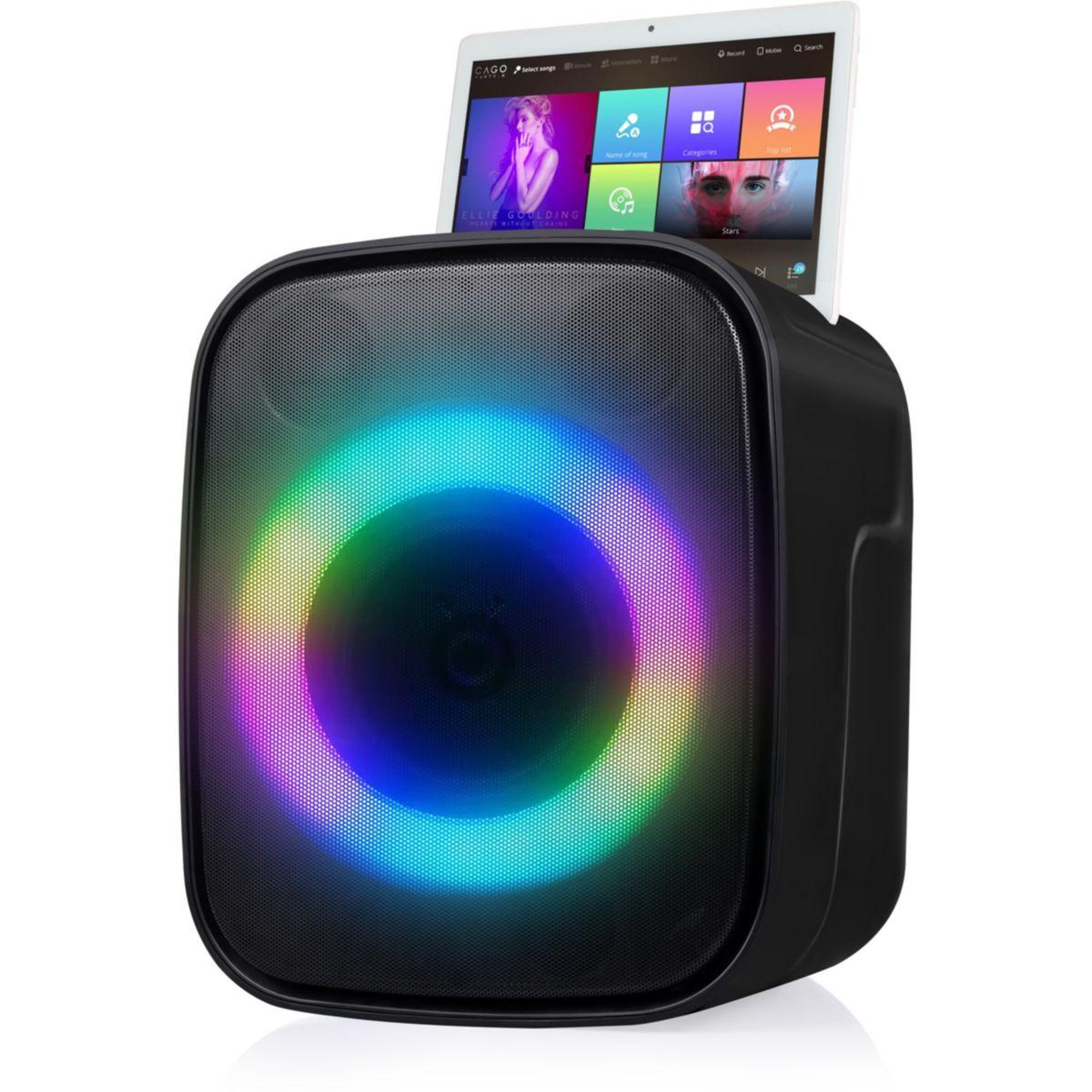 Voir la diapositive 4 : ESSENTIEL B Enceinte sono Cube