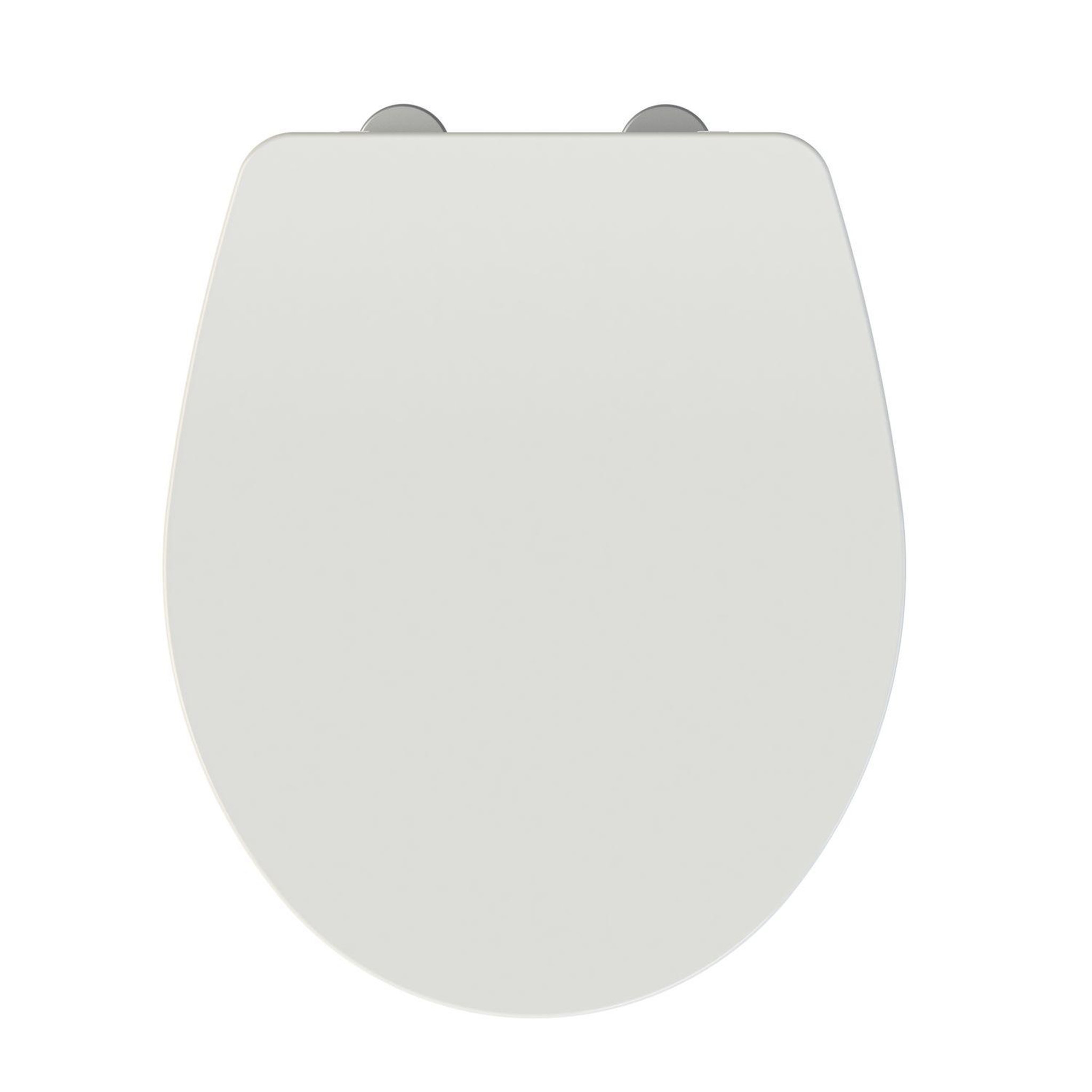 Voir la diapositive 1 : ALLIBERT Abattant WC Slimeo - Thermodur - Blanc