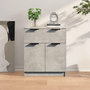 Voir la diapositive 1 : VIDAXL Buffet Gris beton 60x30x70 cm Bois d'ingenierie