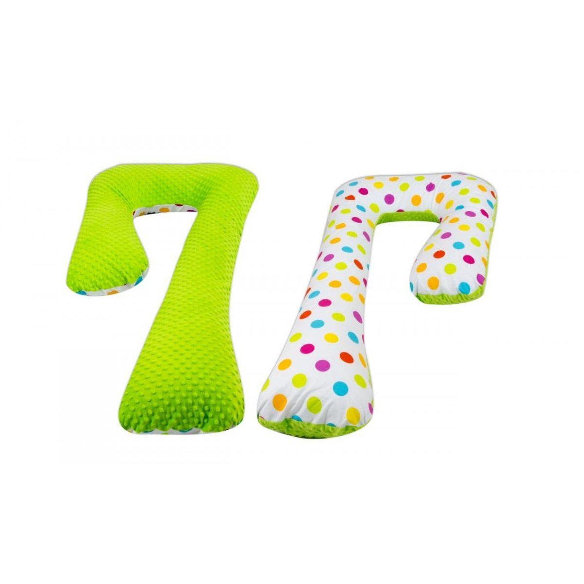 VELINDA coussin d'accouchement d'allaitement usages multiples boules couleurs de printemps – vert