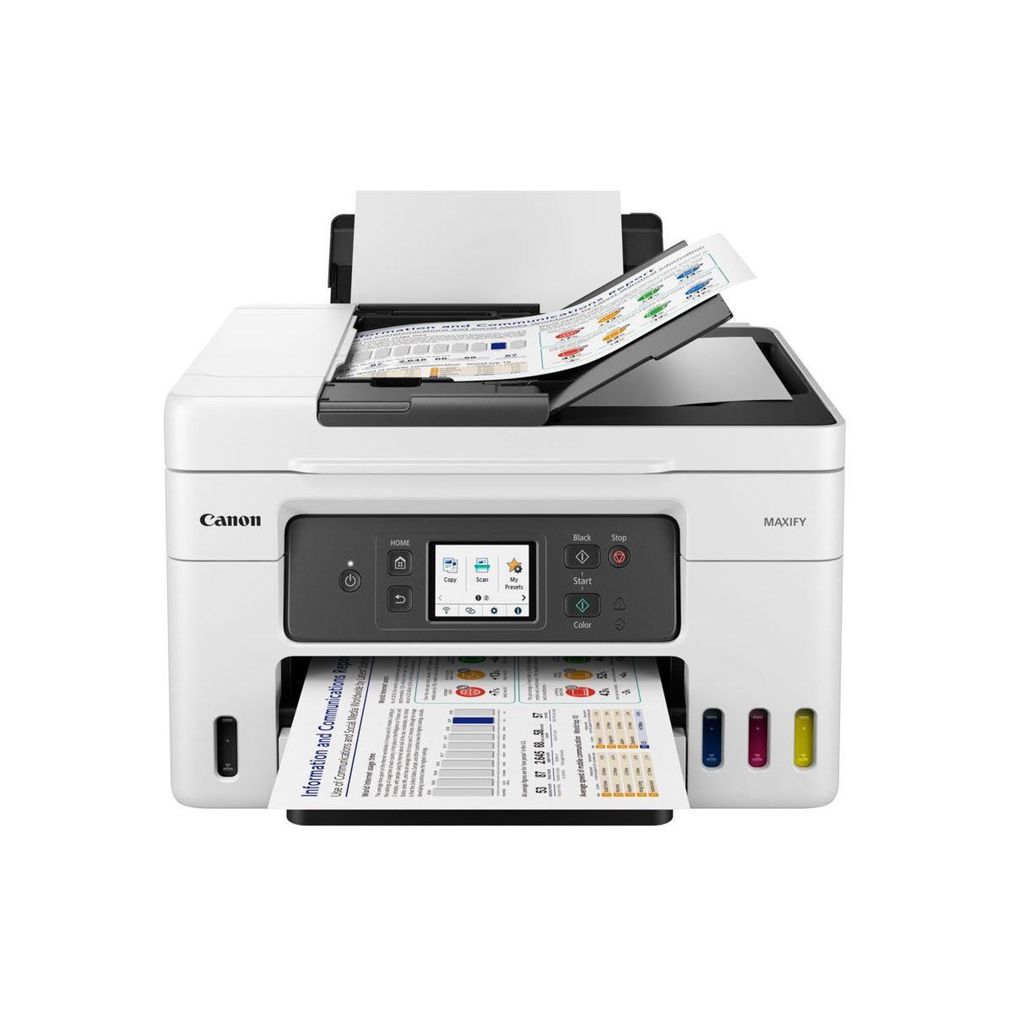 Voir la diapositive 3 : Canon Imprimante jet d'encre MegaTank Gx 4050