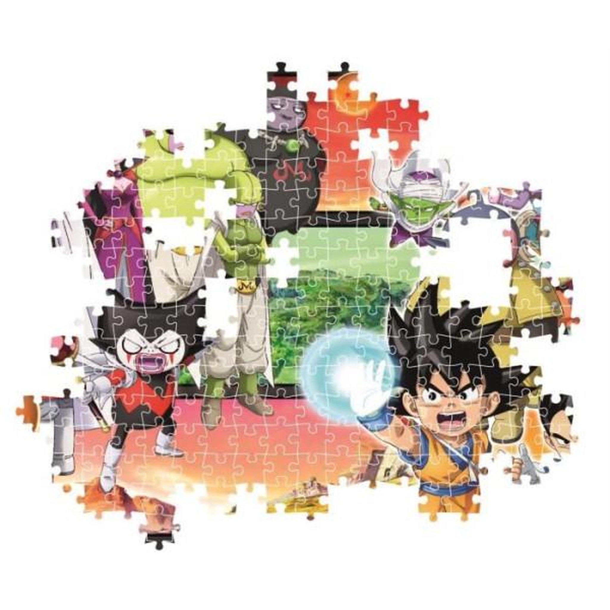 Voir la diapositive 4 : CLEMENTONI Clementoni - cube 500 pieces - dragon ball daima