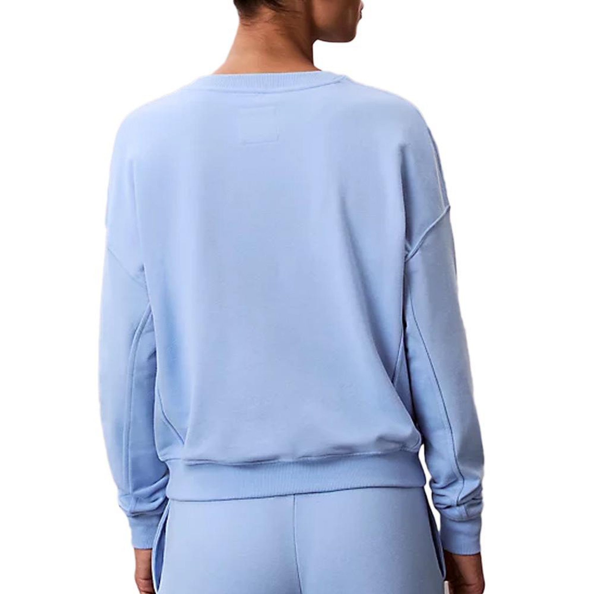 Voir la diapositive 2 : CALVIN KLEIN JEANS Sweat Bleu Femme Calvin Klein Jeans LV00QS7514