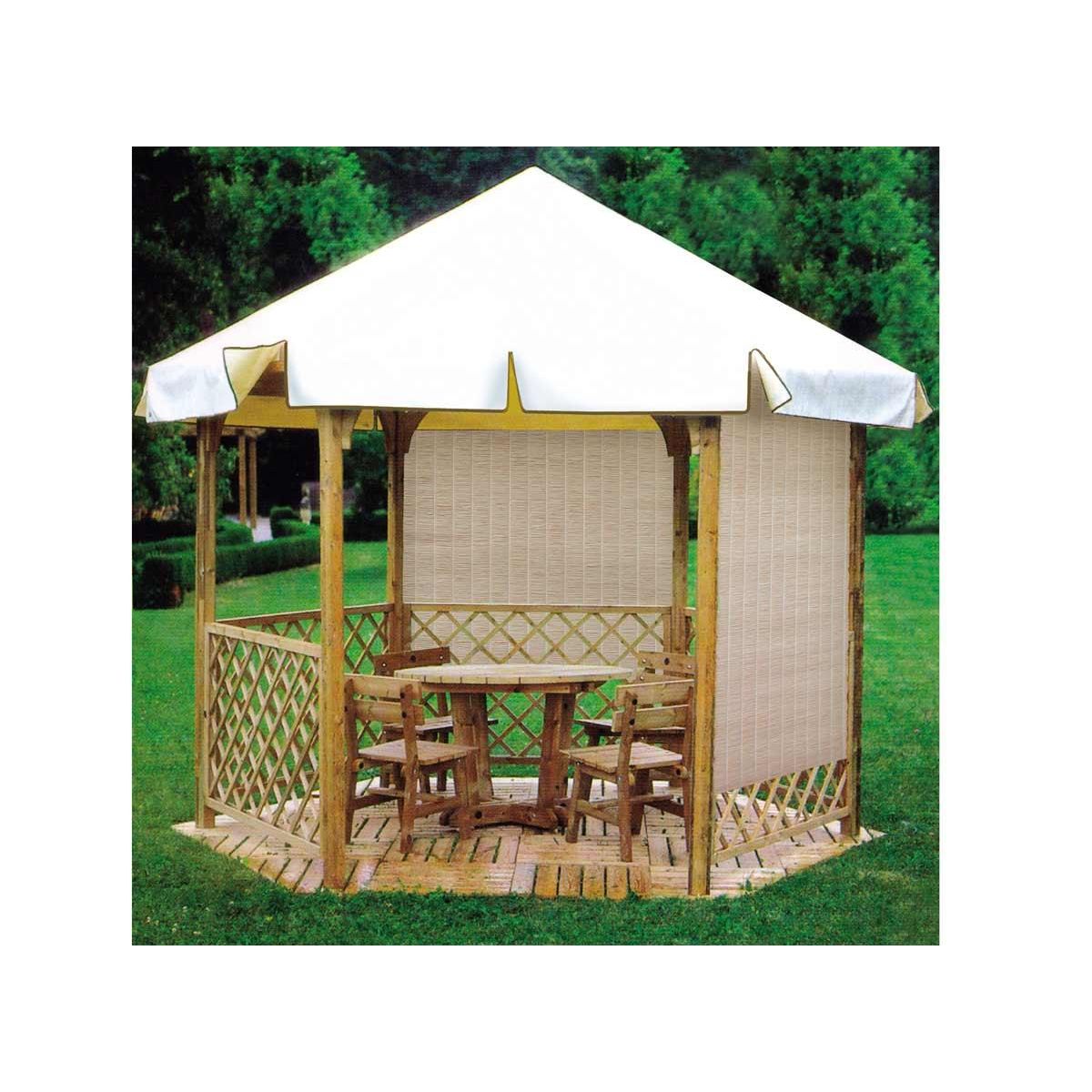 Jardiline Brise vue Multipaille 300 x H 90 cm Sable - Jardiline
