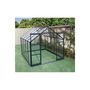 Voir la diapositive 1 : GREEN PROTECT Serre verre trempé 7,42m² 