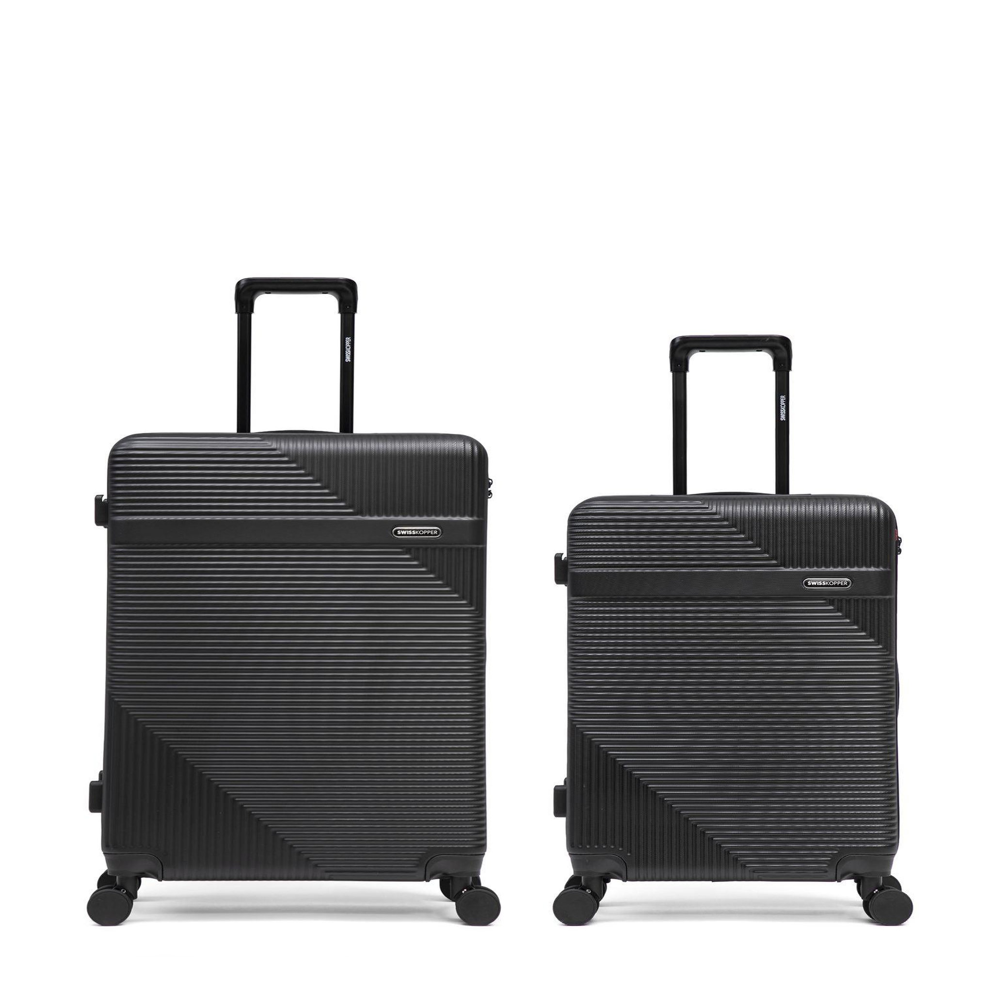 SWISS KOPPER Lot de 2 Valises Rigides Grand Format et Taille Moyenne WOHLEN