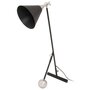 Voir la diapositive 1 : Paris Prix Lampe à Poser Industriel  Celeste  76cm Noir & Argent