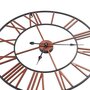 Voir la diapositive 5 : VIDAXL Horloge murale Metal 58 cm Rouge