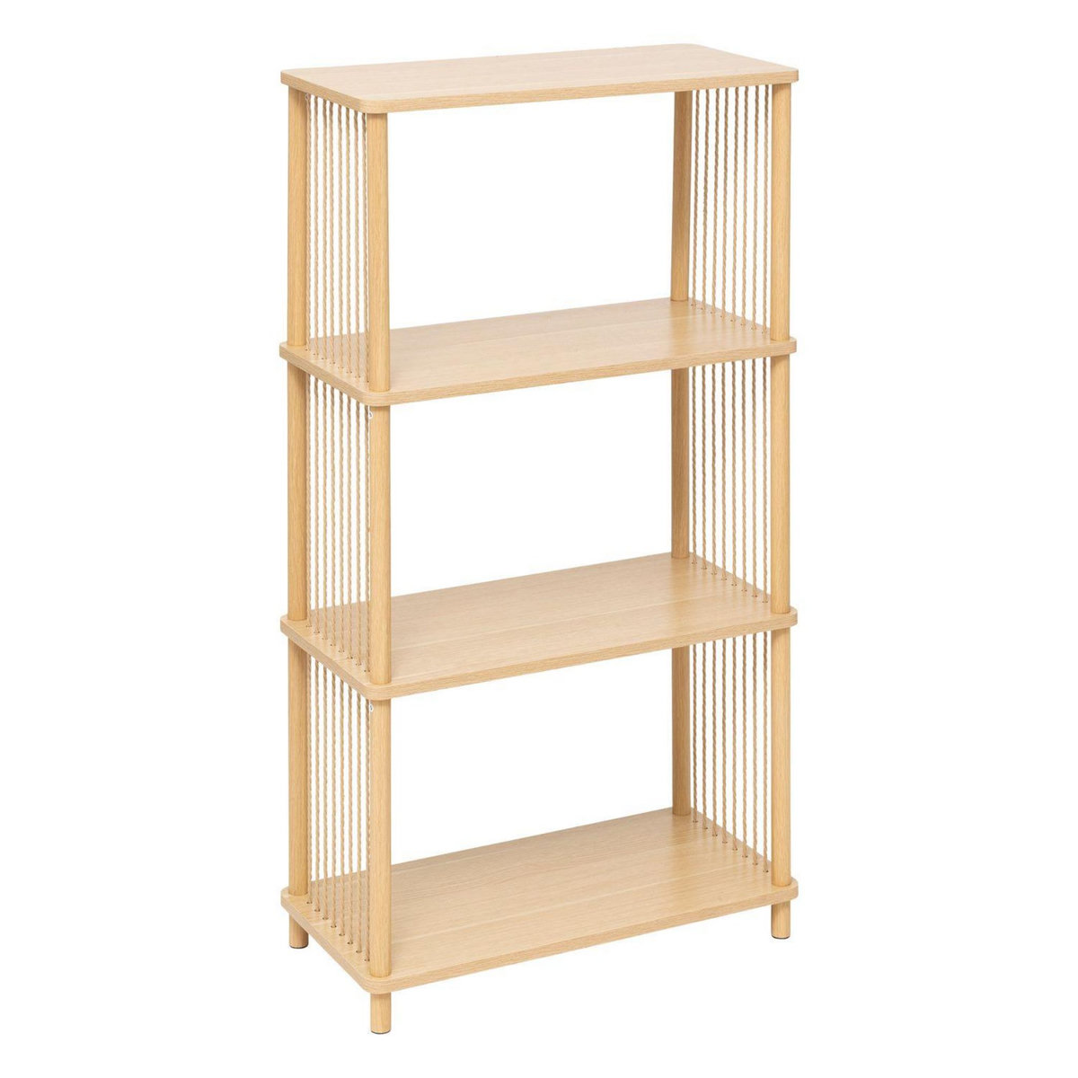 FIVE Etagère 4 niveaux en bois KORD - Beige