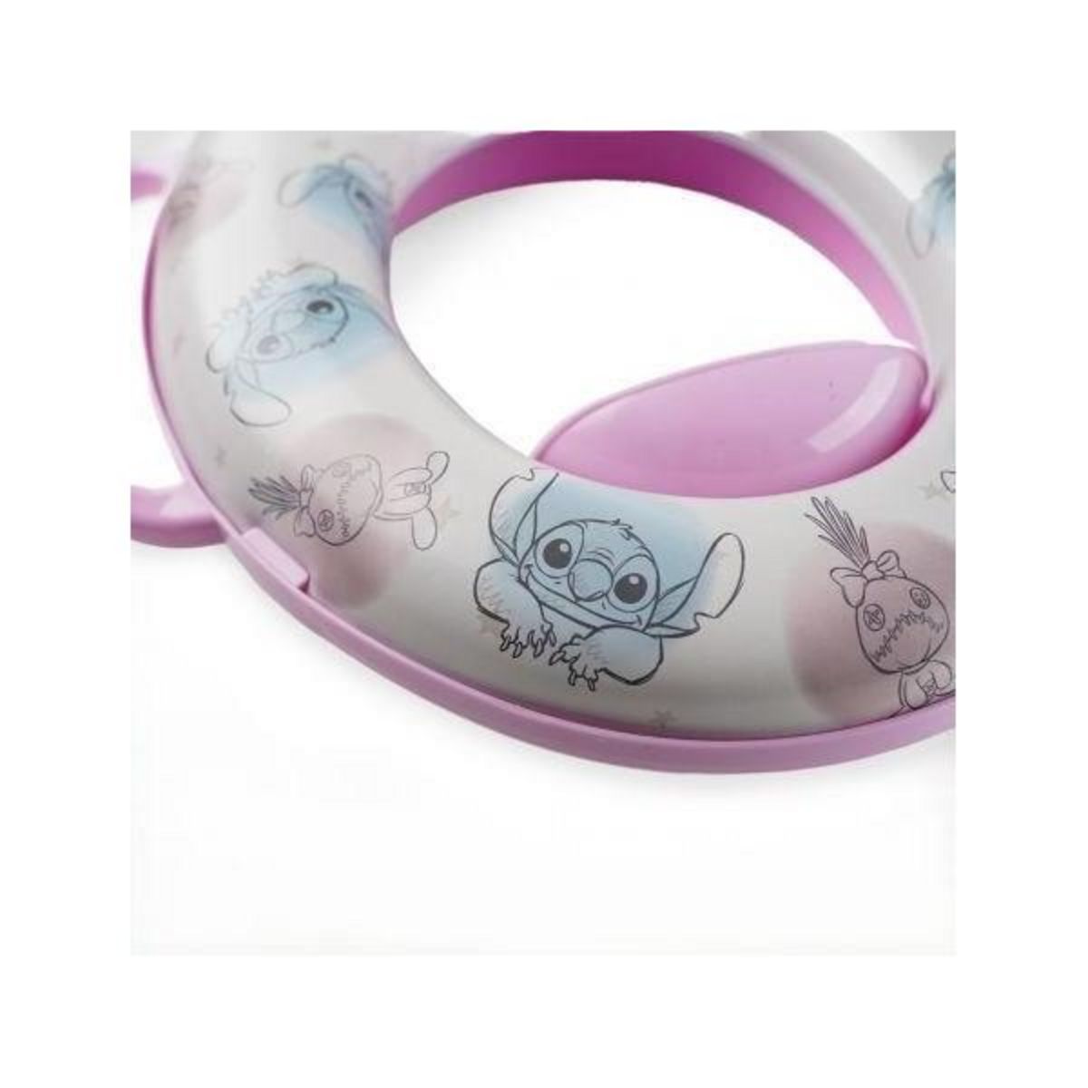 DISNEY BABY RÉDUCTEUR WC CONFORT AVEC POIGNÉES LILO et STITCH