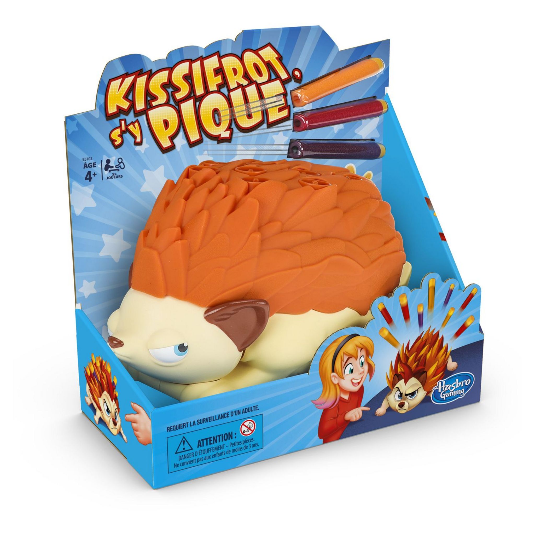 Kissifrot, S'y Pique – Gioco di società per bambini – Gioco d'azione – Versione francese