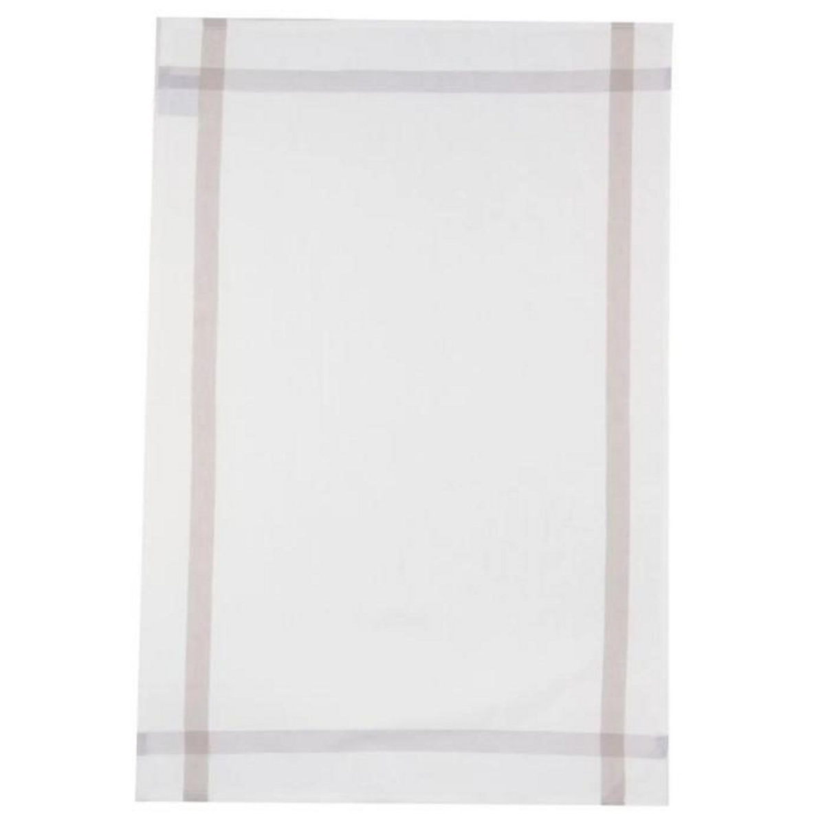 ATMOSPHERA Lot de 2 Torchons de Cuisine  Traditionnel  70cm Gris