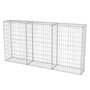 Voir la diapositive 1 : VIDAXL Panier de gabion Acier galvanise 200x30x100 cm