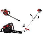 Einhell Kit thermique 3 en 1 jardin Einhell – Débroussailleuse, taille-haie, tronçonneuse
