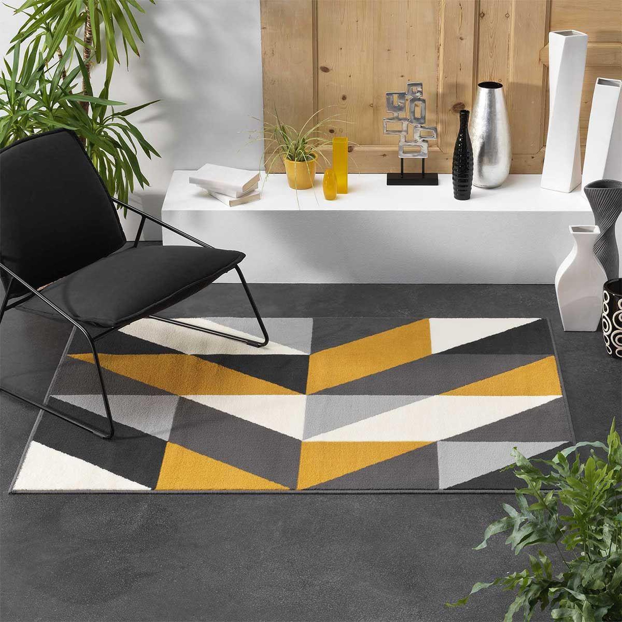 Voir la diapositive 3 : Douceur d'Intérieur Tapis tissé imprimé  scorpio  160x230cm multicolore