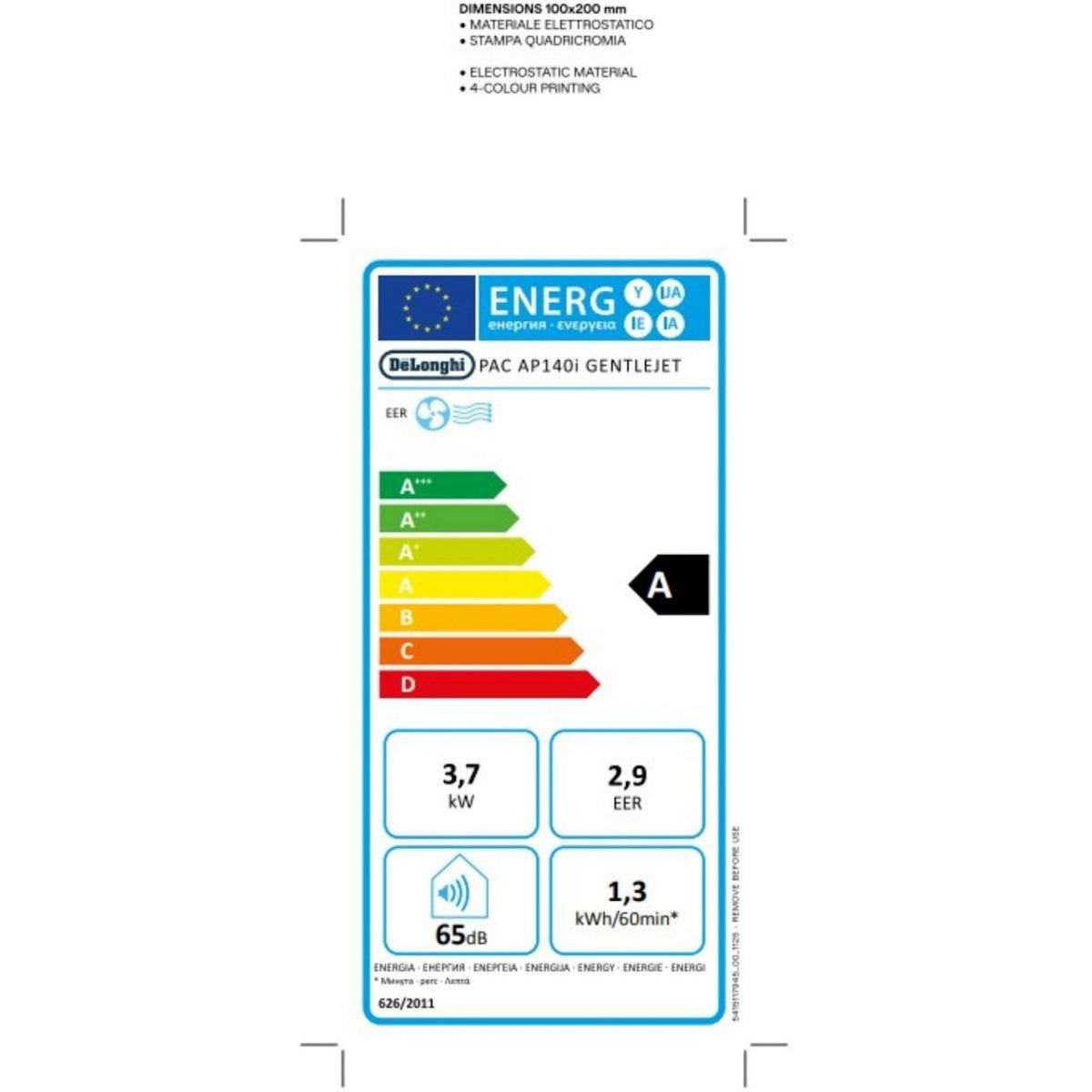 DELONGHI Climatiseur PAC AP140