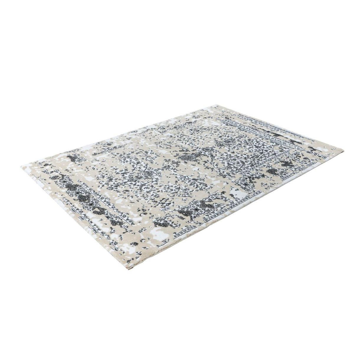 Paris Prix Tapis Vintage à Poils Courts  Broadway VI  Gris