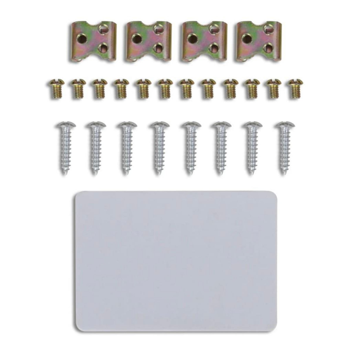 VIDAXL Verrouillage central de portiere auto 2 cles et 4 moteurs 12 V