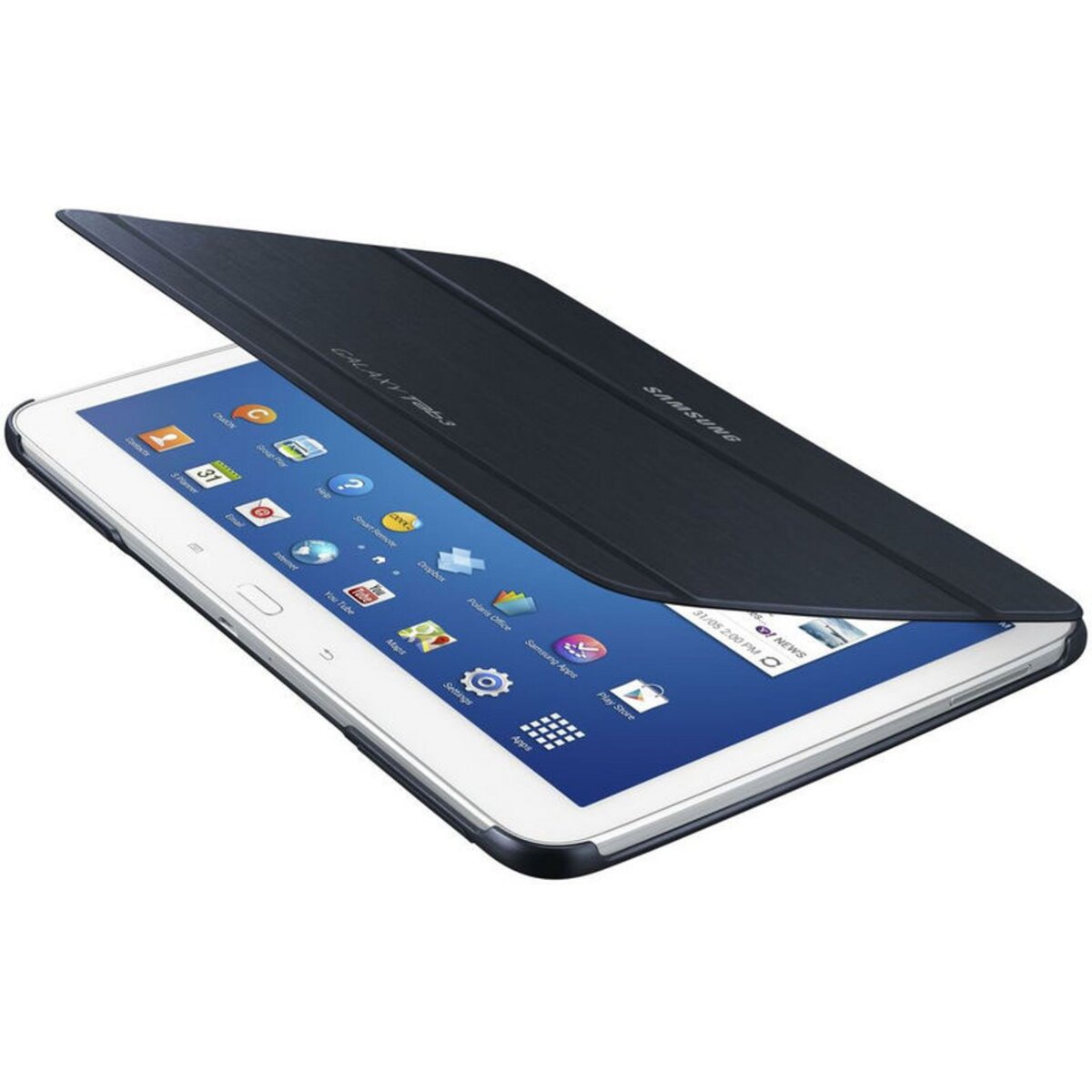 SAMSUNG housse pour tablette Etui Rabat Noir pour Galaxy Tab 3 10.1.pouces