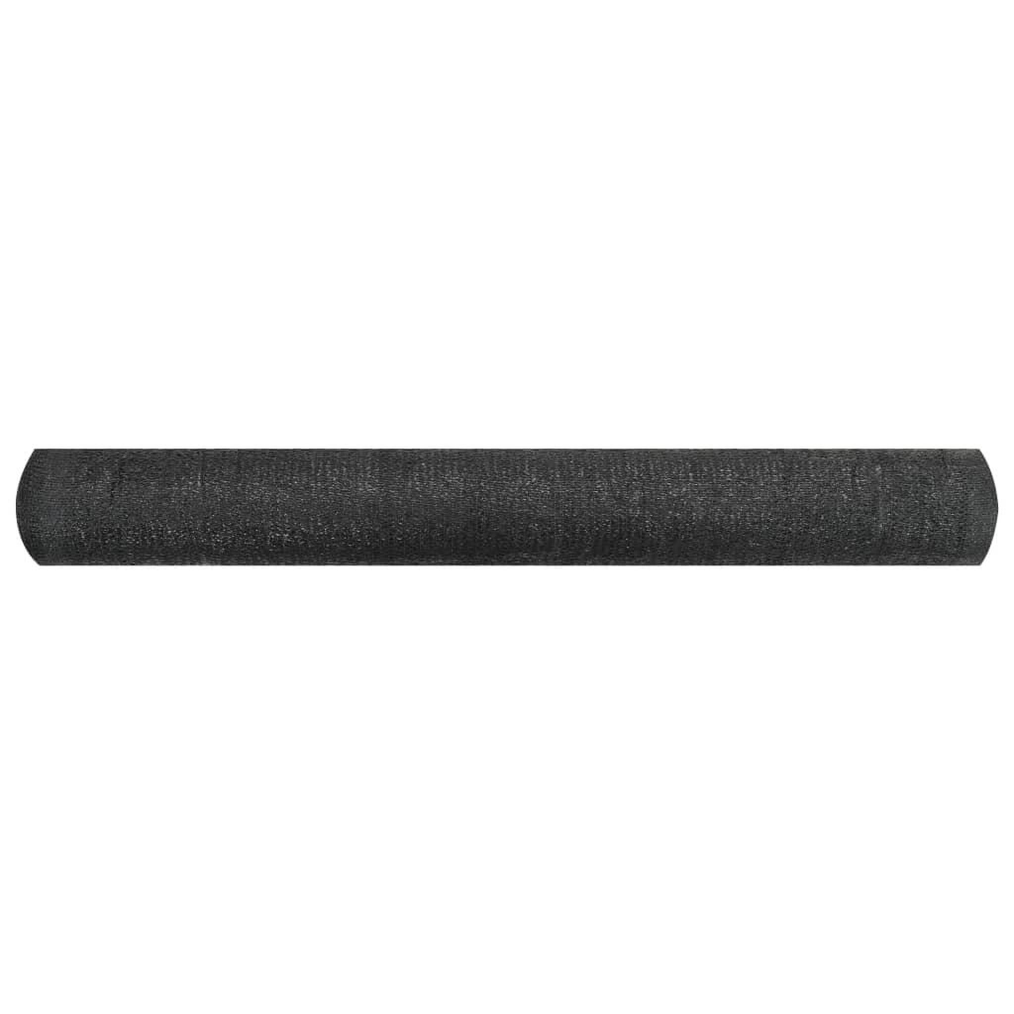 Voir la diapositive 2 : VIDAXL Filet brise-vue Noir 3,6x50 m PEHD 150 g/m^2