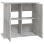 Voir la diapositive 6 : VIDAXL Support pour aquarium gris béton 81x36x73 cm bois d ingénierie