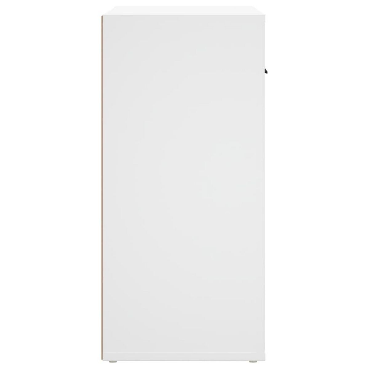 VIDAXL Buffet Blanc 80x33x70 cm Bois d'ingenierie