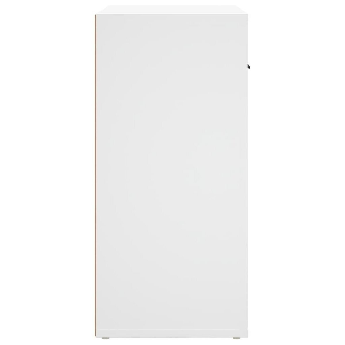 VIDAXL Buffet Blanc 80x33x70 cm Bois d'ingenierie