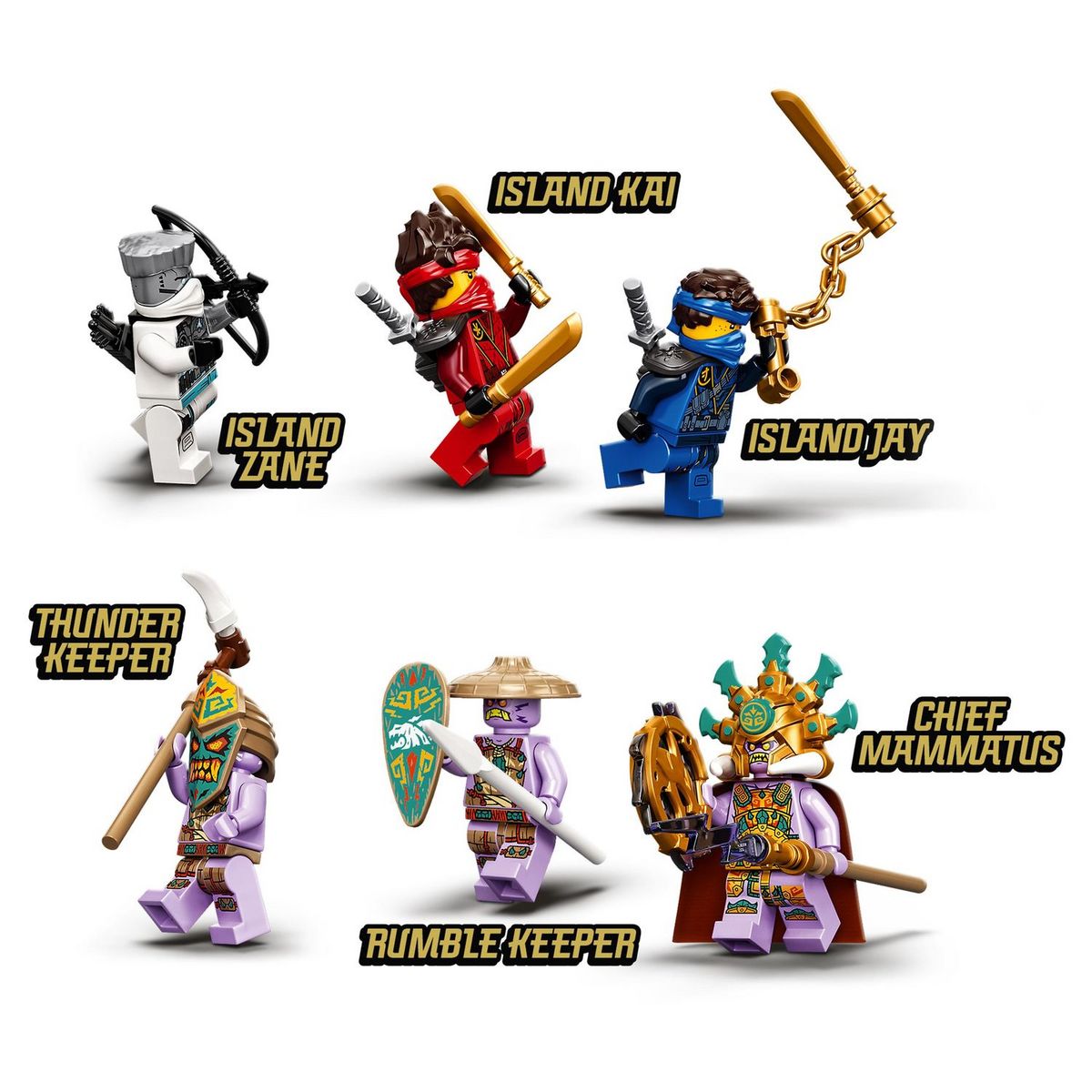 LEGO Ninjago 71748 - La bataille de catamarans