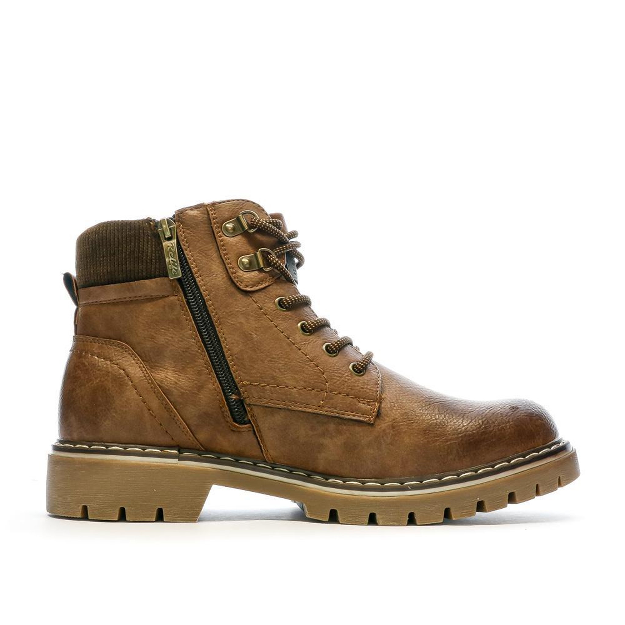 Voir la diapositive 2 : RELIFE Bottines Marron Homme RELIFE Viparten