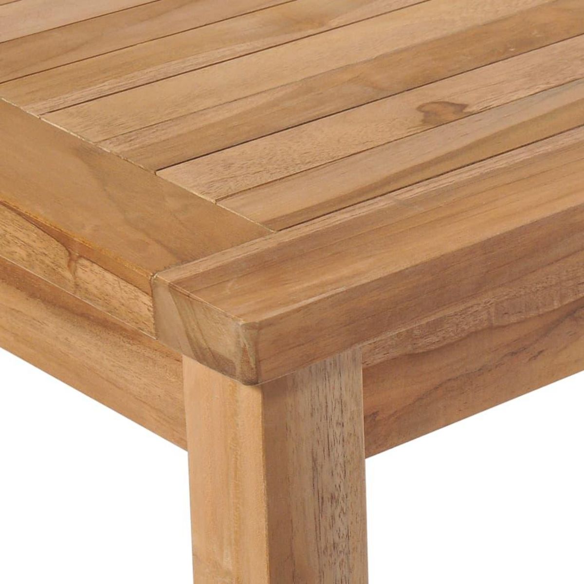 VIDAXL Table de jardin 150x90x77 cm Bois de teck solide