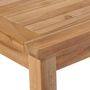Voir la diapositive 4 : VIDAXL Table de jardin 150x90x77 cm Bois de teck solide