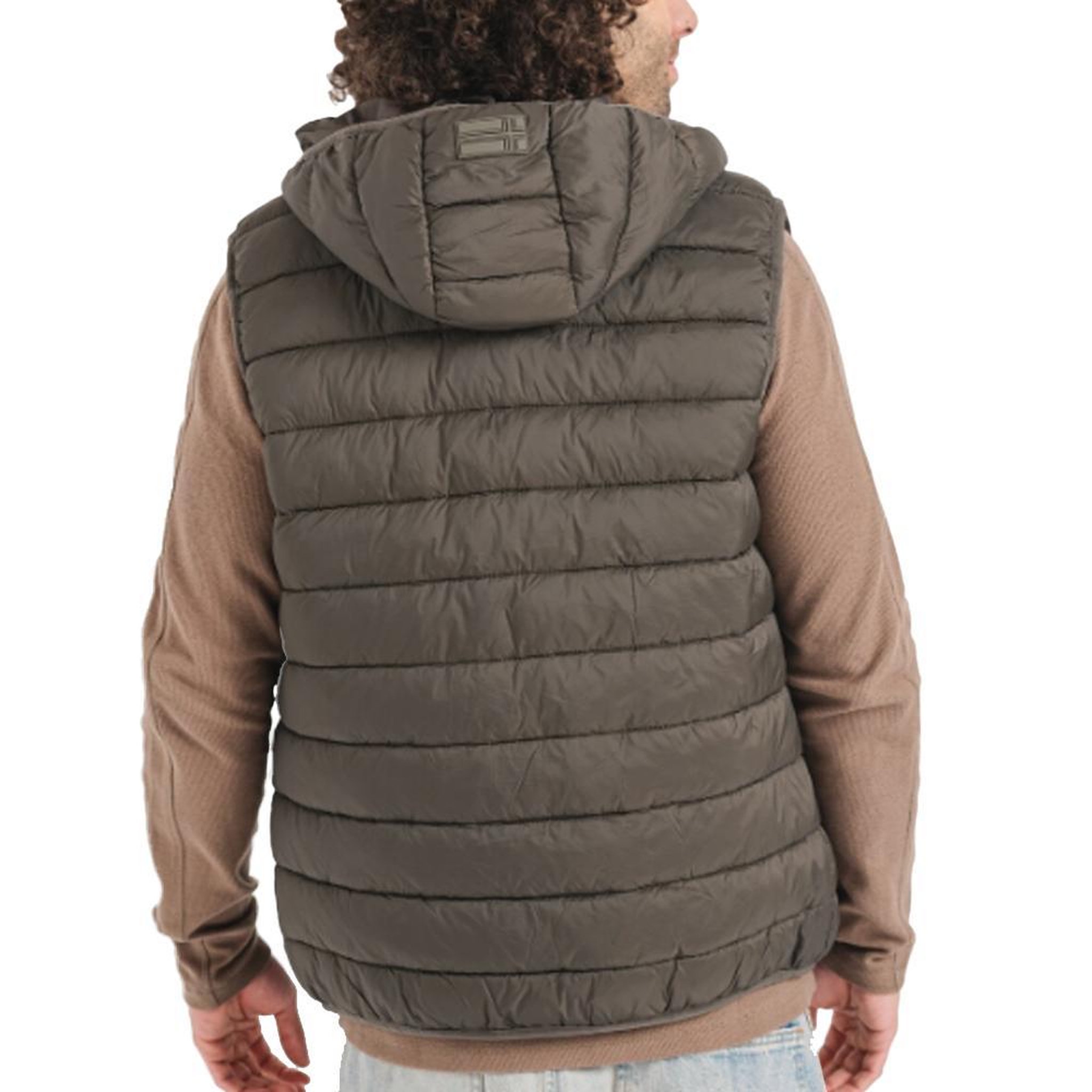 Voir la diapositive 2 : GEOGRAPHICAL NORWAY Doudoune Sans Manches Kaki Homme Geographical Norway Vamigotal