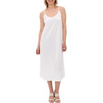 Vero Moda Robe Blanche mi-longue Femme Vero Moda Jeanett. Coloris disponibles : Blanc
