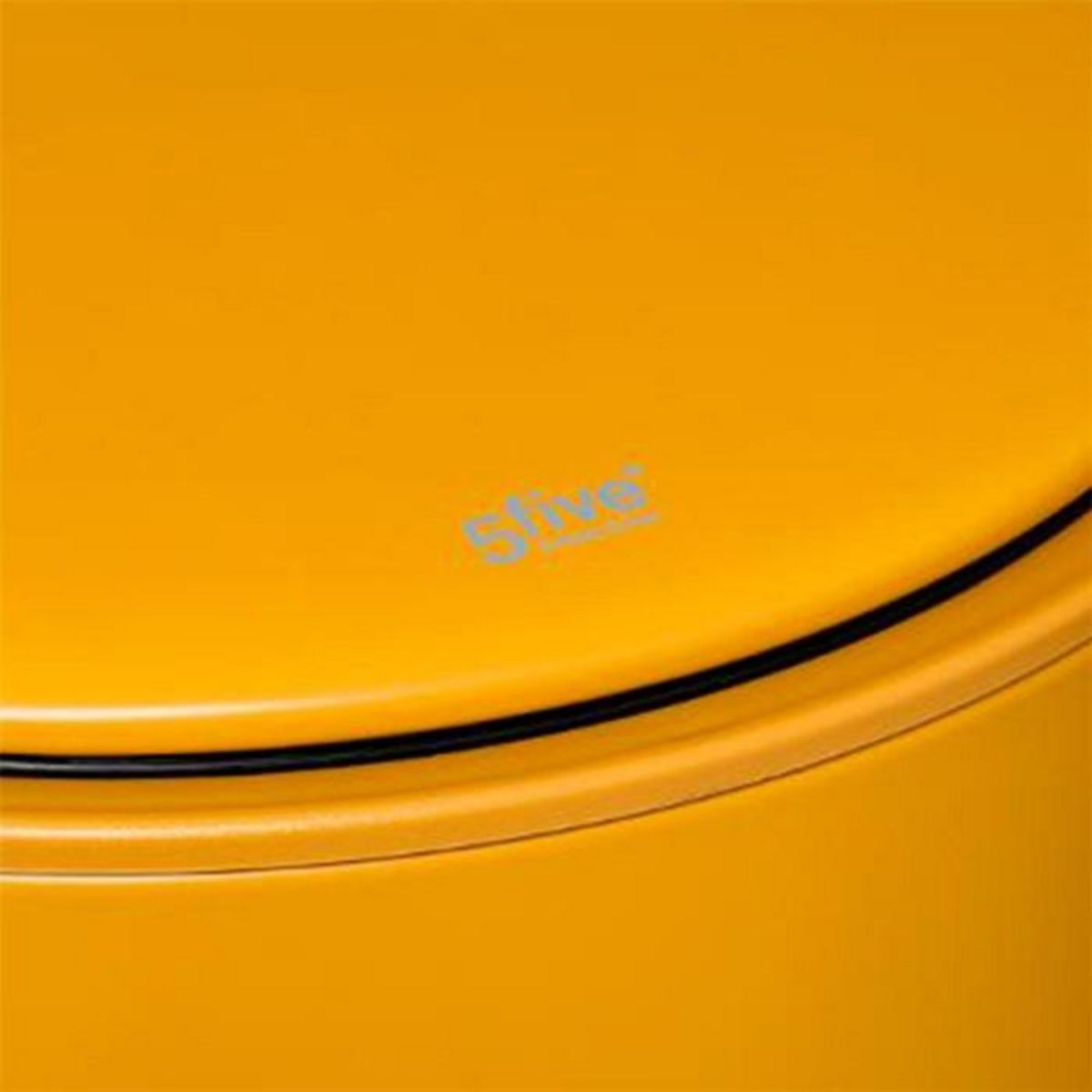 FIVE Poubelle de Cuisine en Métal  Delta  30L Ocre
